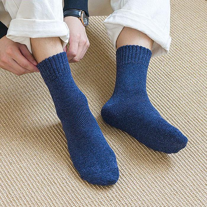 1 Pairs Winter Männer Verdicken Warme Weiche Sport Casual Socken Kaschmir Socken Halten Warme Weiche Sport Weichen Bequemen