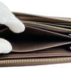 Louis Vuitton Damier Zippy Long Wallet Purse Damier Canvas Brown Unisex N41661 Used
