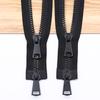 No. 8 And No. 15 Down Jacket Zipper Resin Double-Headed Long Clothes Jacket Double-Open Two-Way Zipper Slider