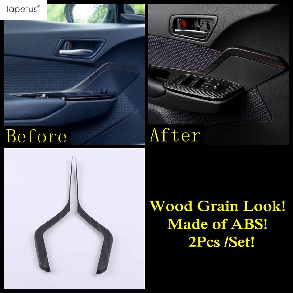 Pillar A Panel Steering Wheel Frame Gear Head Knob Window Lift Cover Trim For Toyota C-HR CHR 2016 -  Accessories Interior