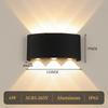 Minimalist Outdoor LED Wall Lamp for Hallways, Bedrooms, and Living Rooms