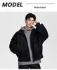 Men's Hong Kong Style Woolen Coat - Spring/Autumn Casual Couple Workwear Jacket, Trendy & Versatile Top