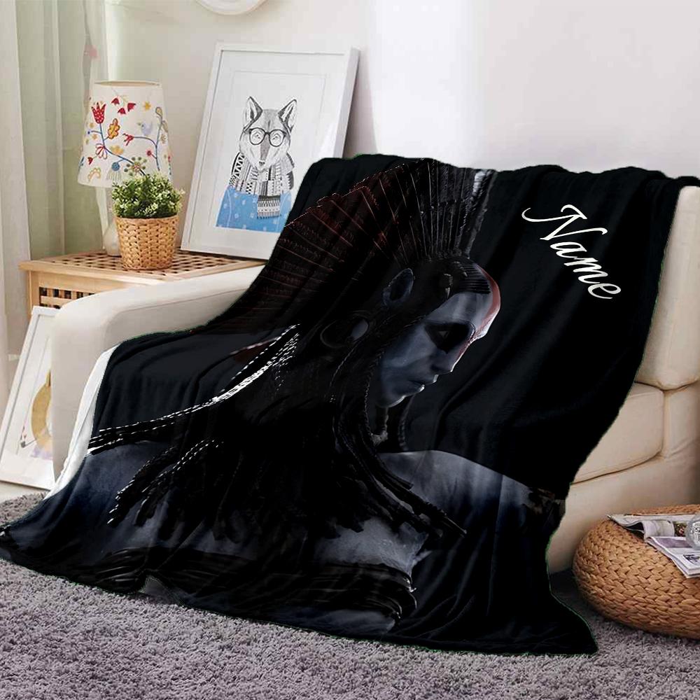 Custom Name Avatar Water'S Journey Party Blanket For Couch Bed Plush Cozy Fuzzy Blanket Super Soft Warm Blankets For Fall And Winter 0916290