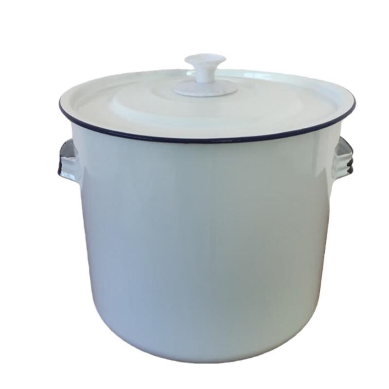 Yuwan Thickened Enamel Metal Bucket