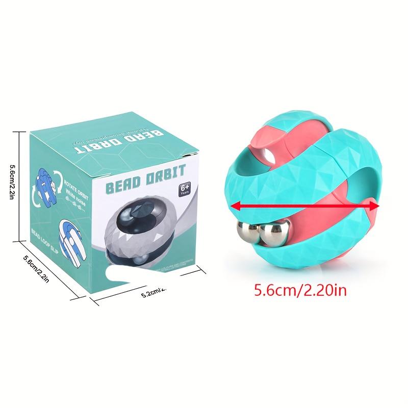 4 Pcs Diamond Ball Track Gyrorubik's Cube Decompression Toy Decompress Fingertip Marble Gyrorubik's Cube
