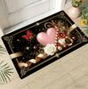 Romantic Style Bedroom Decor Red Carpet Valentine's Day Carpets for Living Room Waterproof Lounge Soft Floor Mat Anti-slip Rug