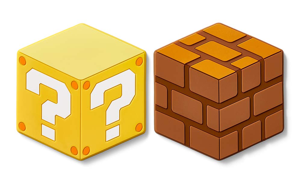 Super Mario Home & Party Silicone Coaster (Question Block / Block)