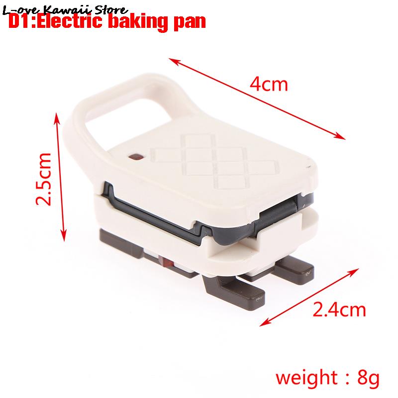 Miniature Dollhouse Furniture Set For Dolls House Mini Toy Kit Accessories TV Kitchen Home Fridge Kids Pretend Play Diy Figurine