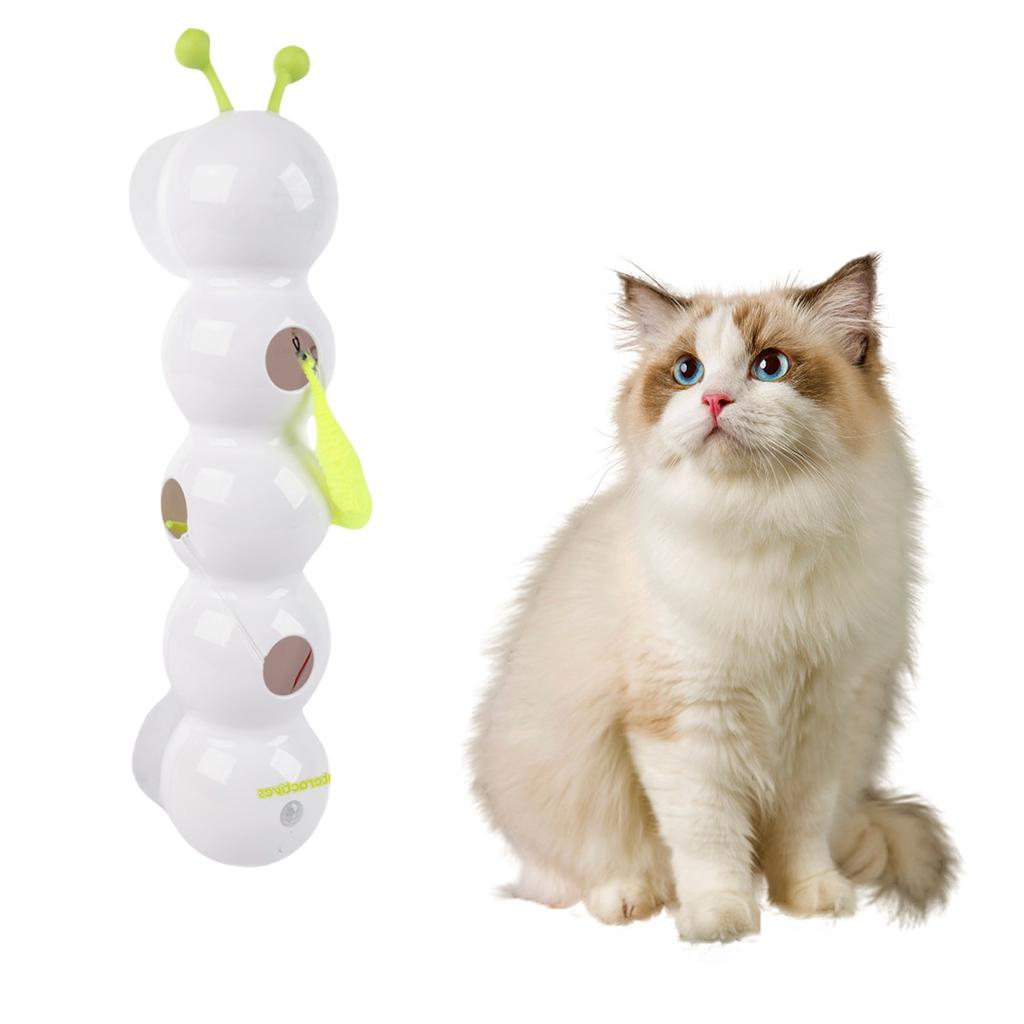 Caterpillar Toy, An Electric Self-entertainment And Stress-relieving Gadget With Suction Cups, An Interactive Smart Pet For Playing With Cats