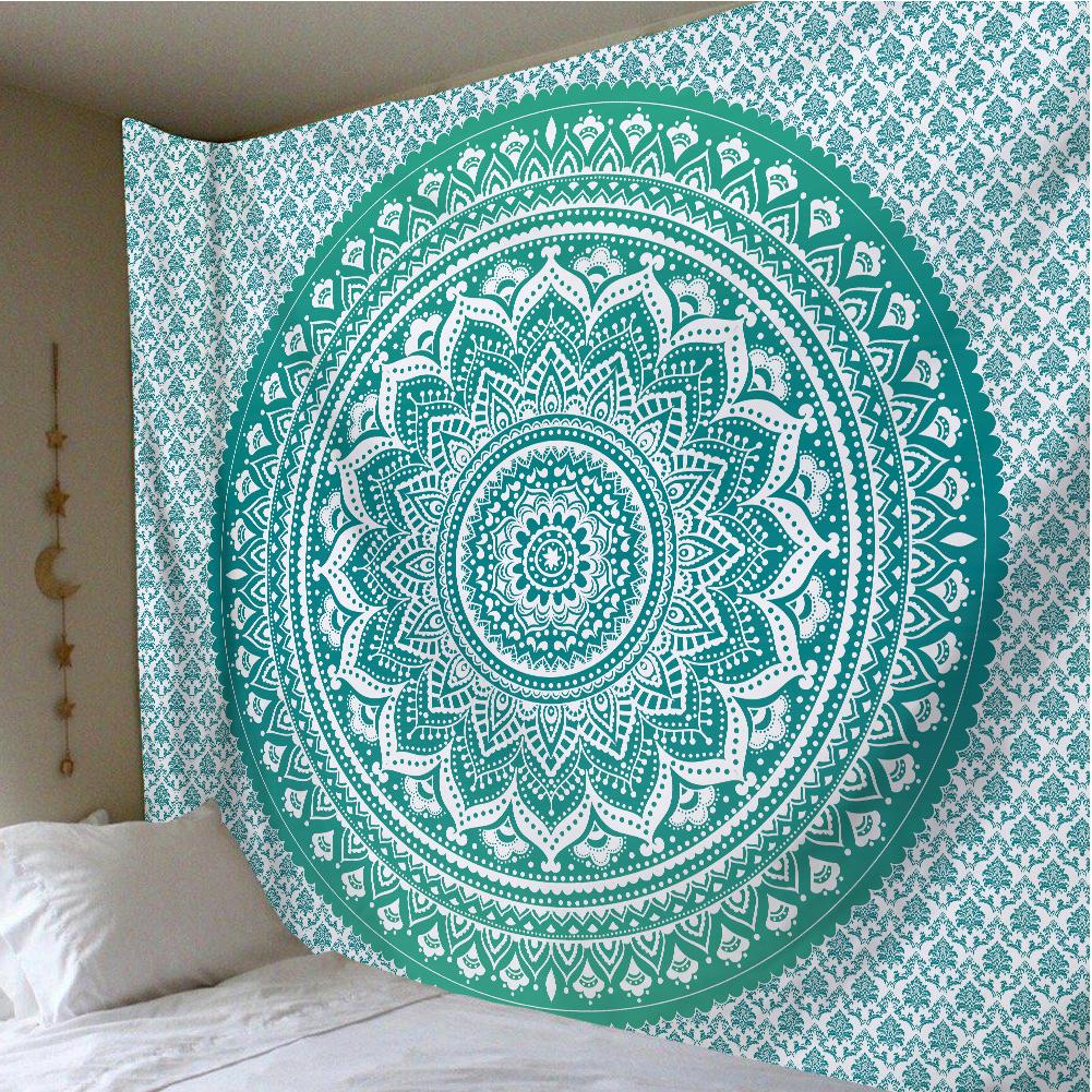 Mandala Style Pattern Printing Hanging Tapestry for Home Decoration