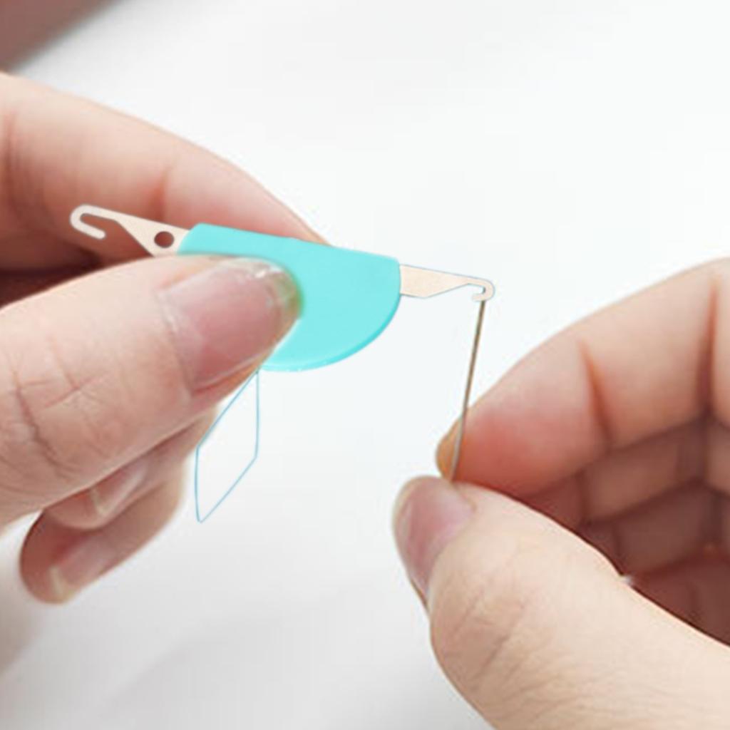 3 In 1 Needle Threader Hook Needle Threader Quick Threading Tool Machine Threading Tool For Hand Sewing Needlework