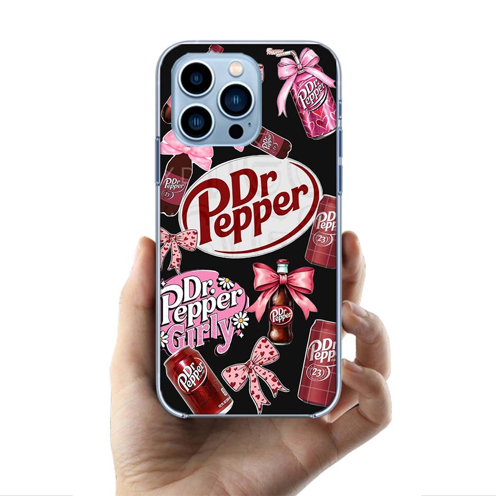 

Cherry D-Dr-P-Pepper Drink Cases Phone Case For Iphone 17E 16E 17 Air 16 Pro Max 15 Pro 14 Plus 11 13 12 Mini Cover Cases Compat iPhone 15 Pro