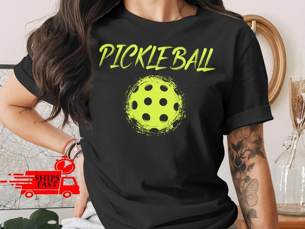Pickleball T Shirt Comfort Colors Funny Player Gift Sport Tee Activewear