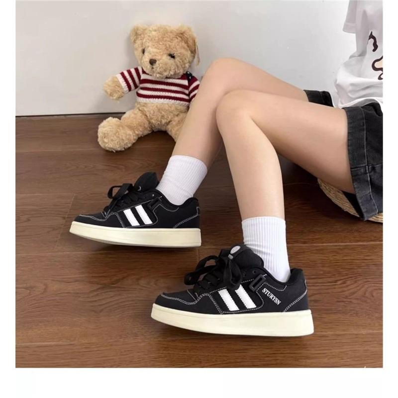 Women's Fashionable Casual Thick Sole Height Increasing Lightweight Board Shoes