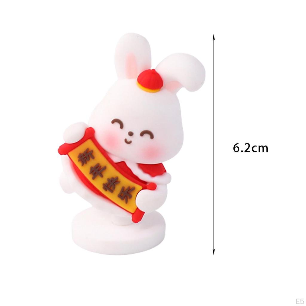 Cute Miniature Figures Statue Art Sculpture Crafts for Home Shelf Living Room Decor Car Dashboard