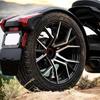 Black Plastic Rear Fender for Bombardier Can-Am Ryker