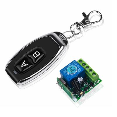 Wireless Remote Control Transmitter Switch With Receiver Module RF 433 MHZ LED Remote Control DC 12V KTY