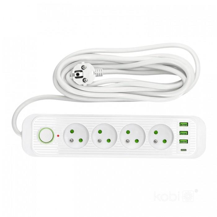 4gn+usb extension cable 5m white