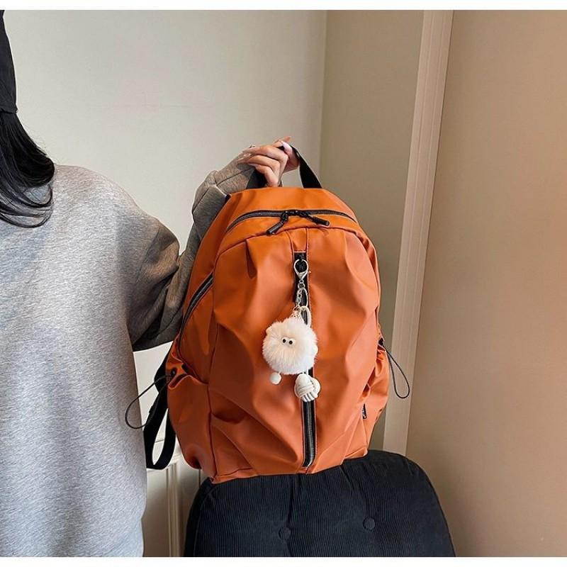 Повседневный женский рюкзак из нейлоновой ткани большой вместимости, легкий, универсальный, задний, для альпинизма, фитнеса, модный single-packet