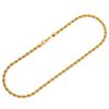 Titanium Steel Necklace Women'S 4Mm Stainless Steel Twist Clavicle Chain Temperament Simple Trend Decoration
