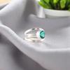 Chrome Diopside Gemstone 925 Sterling Silver Jewelry Handmade Ring Gift For Wife RR-68-5
