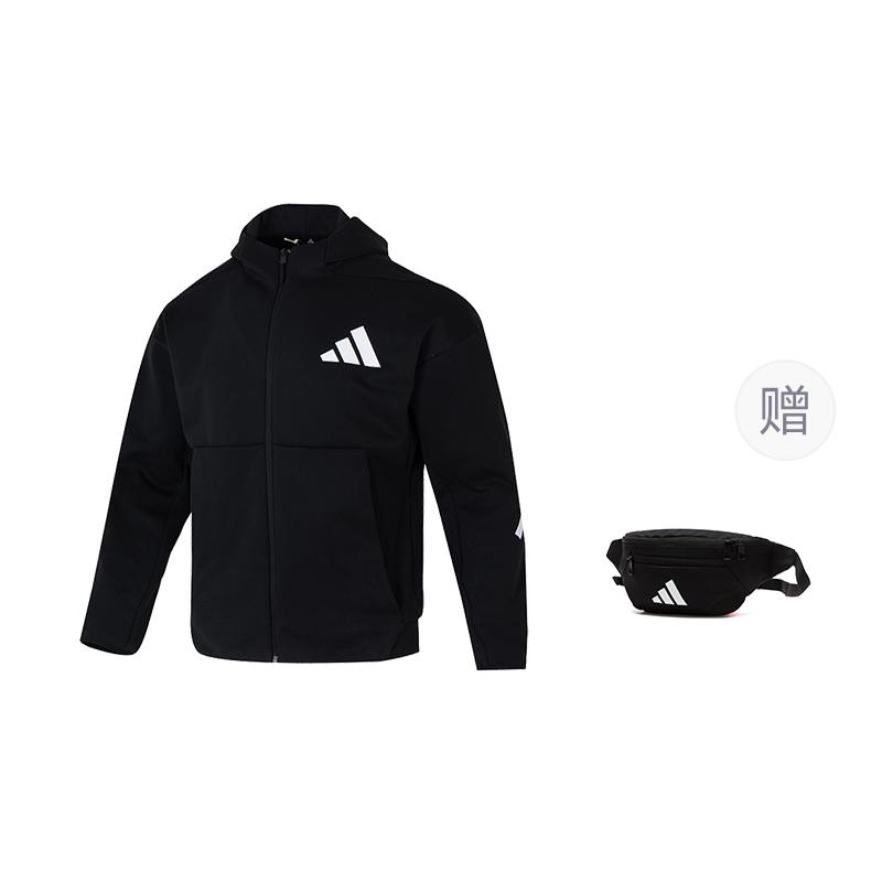 Adidas Free Shipping With AdiClub Z.N.E. Full Zip Hooded Track Jacket JD5984