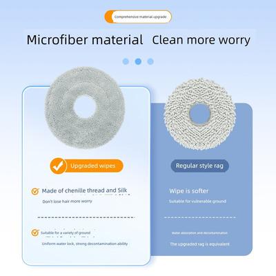 Suitable for Xiaomi MiJia M40 Scanning Mop Robot Accessories Rolling Side Brush Filter Cloth Dust Collection Bag Cleaning Solution
