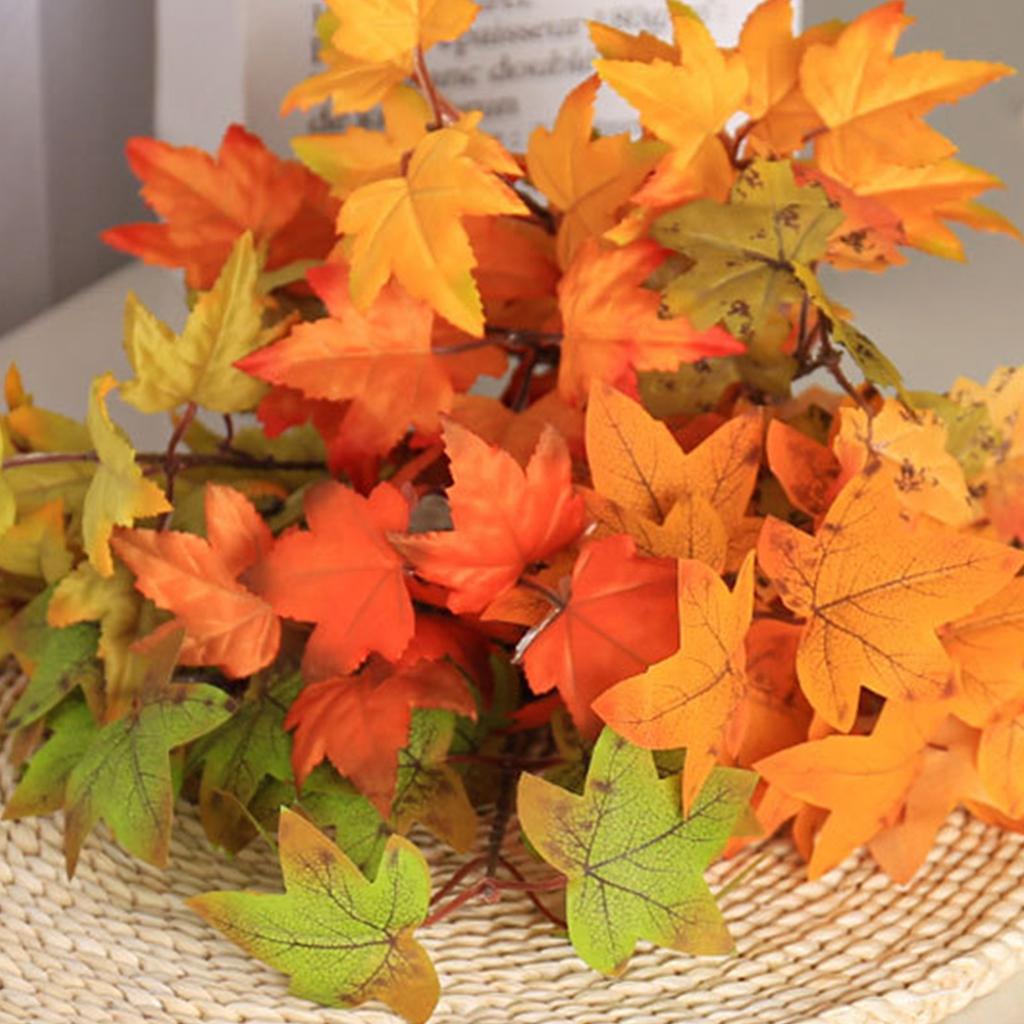 Simulation Maple Leaf Single Artificial Maple Leaf Flower Arrangement Accessories