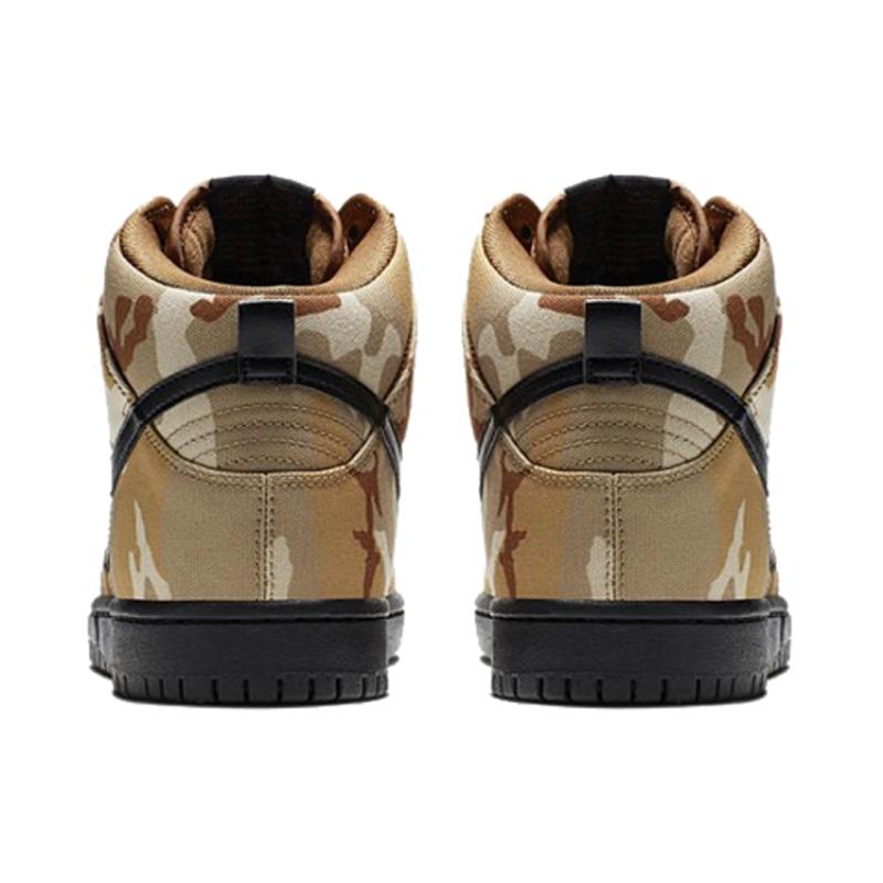 Nike SB Dunk High Pro Brown Camo 2019 Skateboard Shoes BQ6826-200