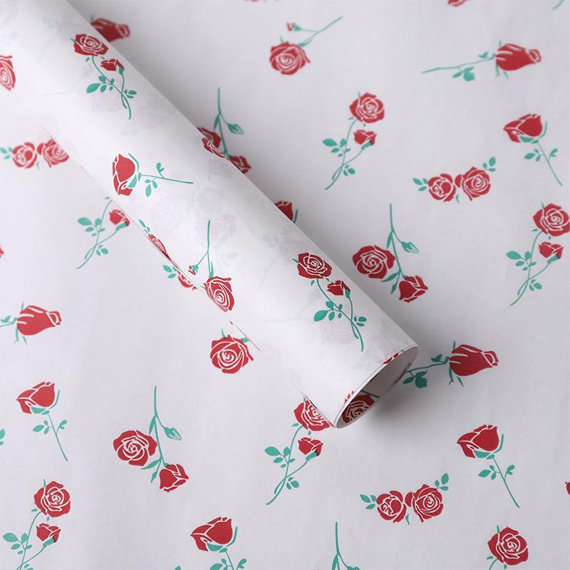 Exklusives florales Seidenpapier zum Einwickeln und Auslegen