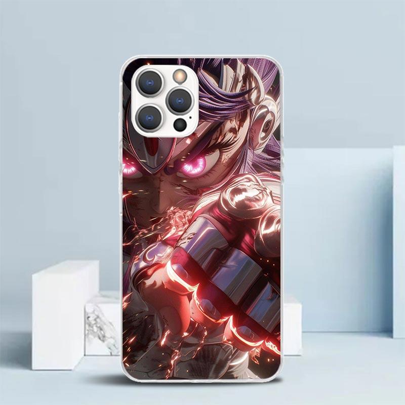 Saint Seiya Cool Soft Cover for iPhone 16 17 Air 15 14 Pro Max 16E Phone Case 13 Mini 12 11 7 SE 8 Print Pattern Fit Cases 16 17