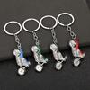 Motorcycle Keychain Alloy Rhinestone Metal Key Ring  Multiple Colors Cool Car Keychain Accessories for Men Women Accessories
