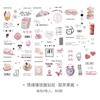 4 Sheets Cartoon Diary Decorative Materials Paper Cute Handwritten Sticker