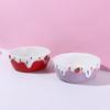 Ferret Rat Gerbil Ceramic Feeding Chinchilla Pet Supplies Water Drinker Food Dish Hamster Bowl