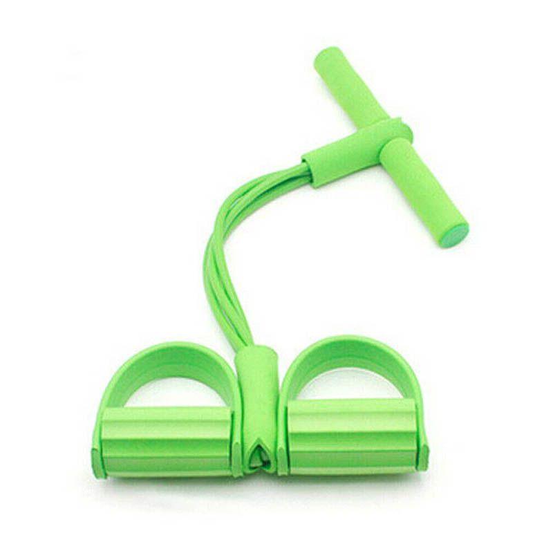 

Gum 4 Fitness Tube Resistance Bands Latex Pedal Exerciser Situp Pull Rope Bands зелёный