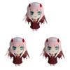 Darling In The Franxx Zero Two Plush Doll Soft And Comfortable 20cm Toy