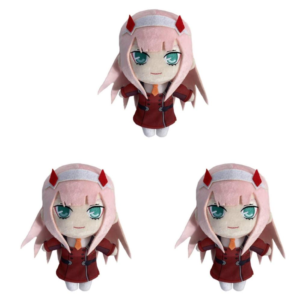Darling In The Franxx Zero Two Plush Doll Soft And Comfortable 20cm Toy