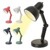 Mini Luce da Lettura Notturna a LED da Libro Pieghevole Lampada da Tavolo Dormitorio Camera da Letto Luci Comodino Creative Decorazioni per la Casa Lampada per Casa delle Bambole