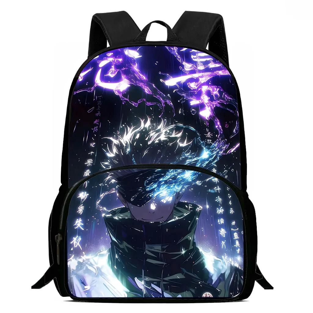 Kids Anime Jujutsu Kaisen Backpacks Boys and Girls Birthday Gift Child School Bags Large Capacity Camping Durable Rucksack