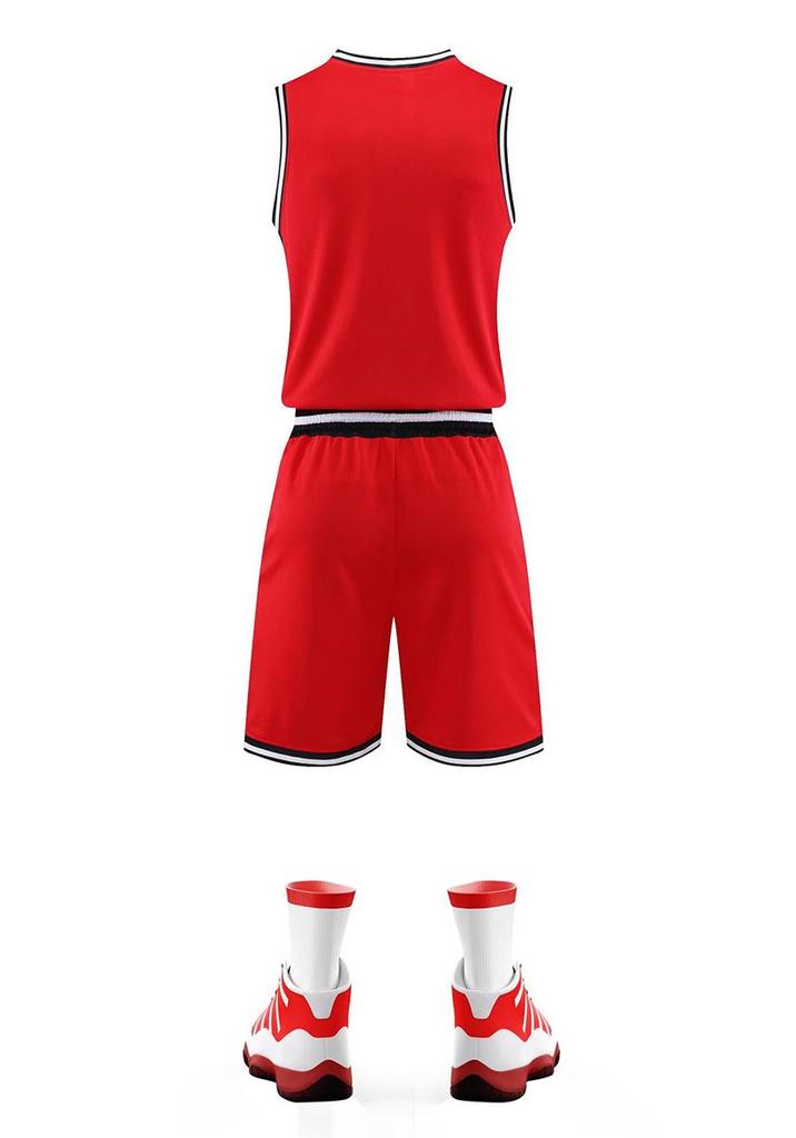 College Student & Children's Basketball Team Uniform Set - Competition & Training Vest