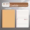 Exquisite Retro Cowhide Softcover Notebook for Students