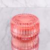 100ml Scented Candle Glass Shell Jar Pink Candle Cup for Candle DIY Atmosphere Gift Giving