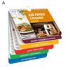 Air Fryer Magnetic Stickers Cooking Time Chart Magnet Temperature Guide Recipe Cards Convenient Kitchen Accessory for Home Travel