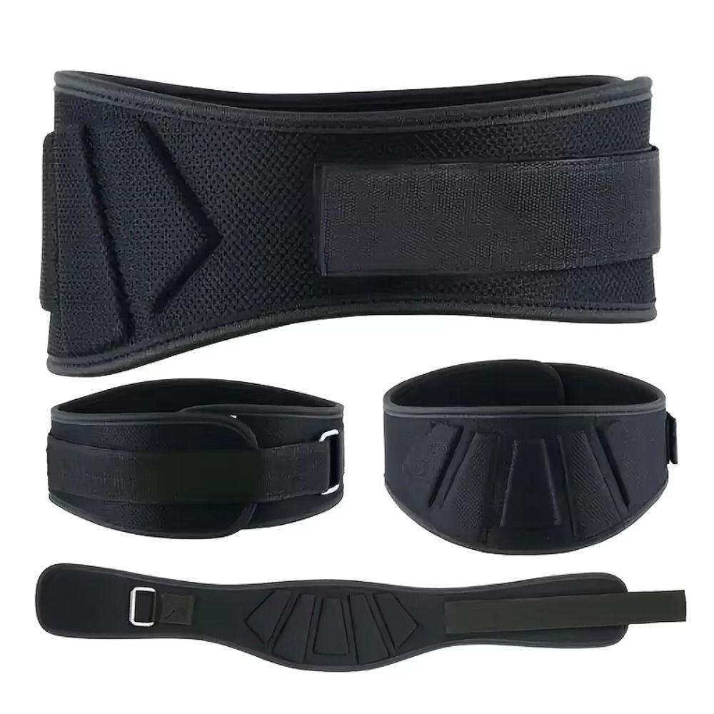 Breathable Weightlift Waist Support Adjustable Workout Power Belt Practical Fitness Belt Deadlift