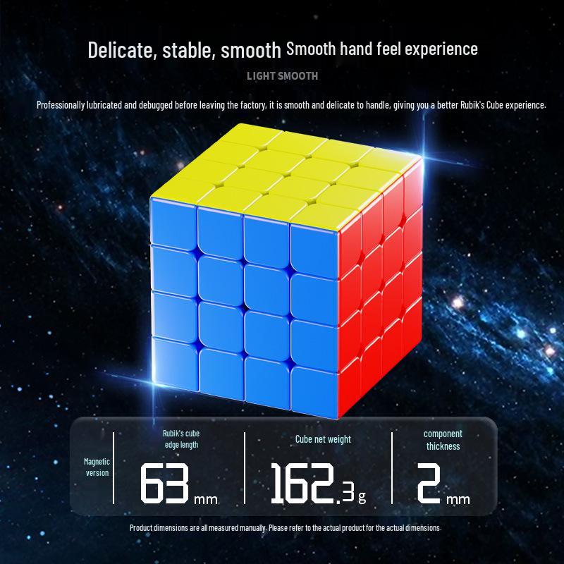 Holy Hand Demon Saint 4th Tier Magnetic Color Speed Rubik's Cube - Children's Educational Toy