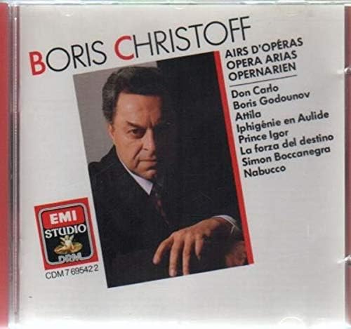 

CD CHRISTOFF, BORIS - Opera Arias CDM7695422 Non Japan Classical Used