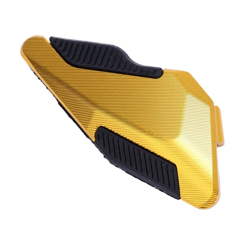 Textured Motorcycle Step Plate Pair with Aluminum Bodies, Footrest Floorboard Accessories for PCX160 PCX125 Routine Replacement Work