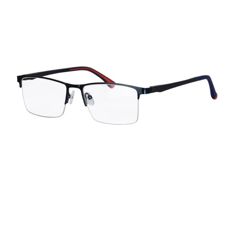 SHINU Men s Glasses Half Frame Progressive Multifocal Reading Glasses Man Myopia And Astigmatism Prescription Lenses frame only