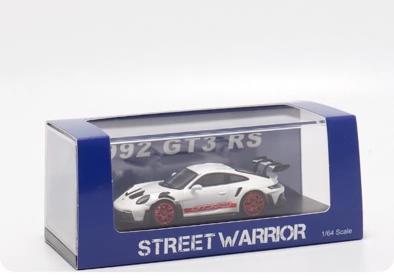 Street Weapon Porsche 992 GT3 RS White 1/64