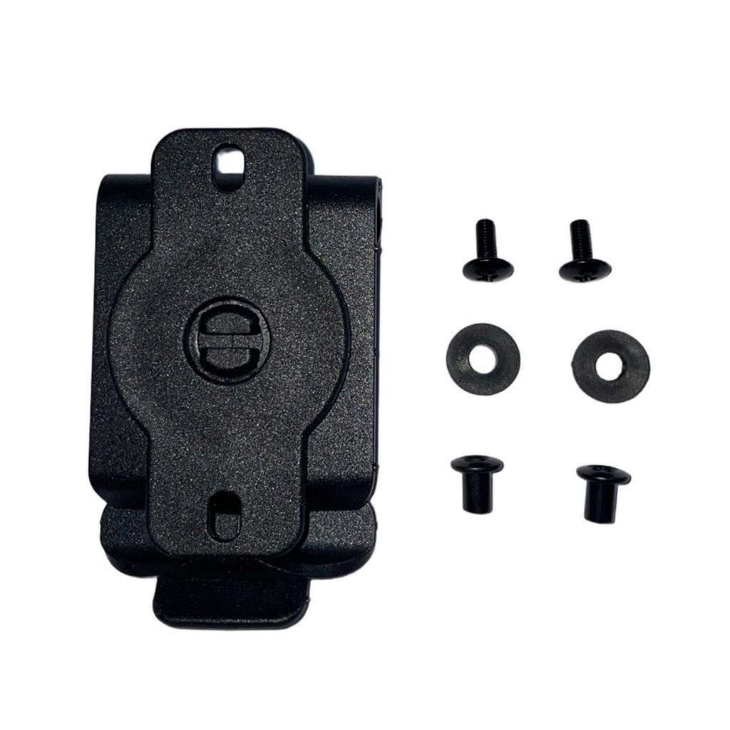1/2Set Tactically Belt Clip Light Weight Holster Knife Bag Back Clip 360 Degree Rotating K Sheath Back Clip Enduring